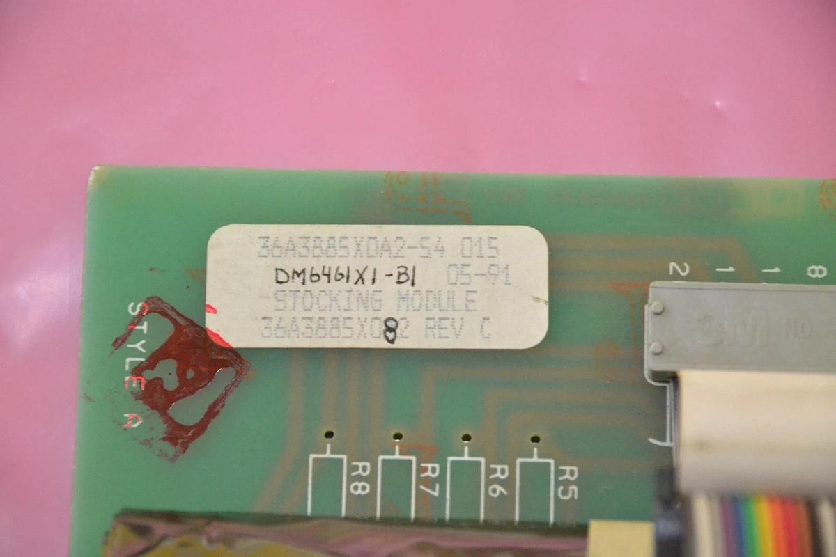 Used FISHER ROSEMOUNT CIRCUIT BOARD CARD DM6461X1-B1 DM6461X1 B1 DM6461X1B1