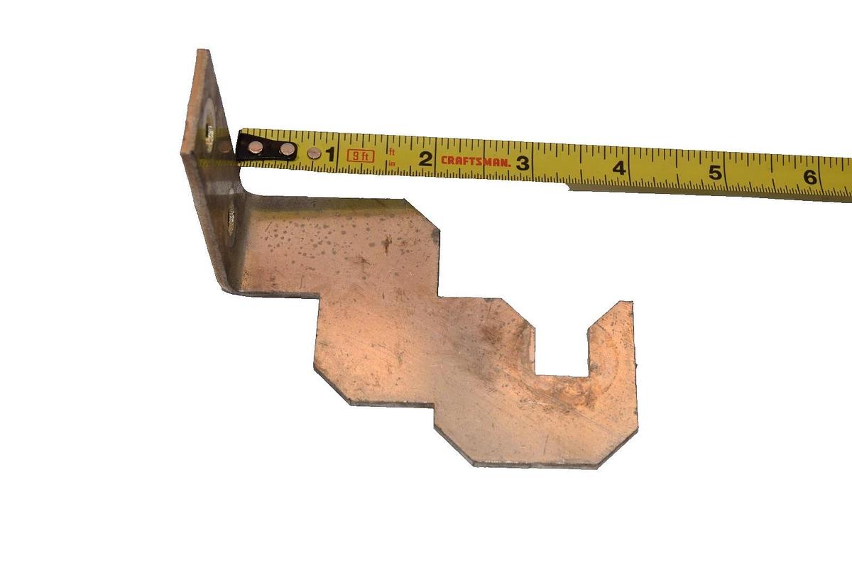 Used Buss Bar 4" x 2-3/8" x 2-1/2" Copper