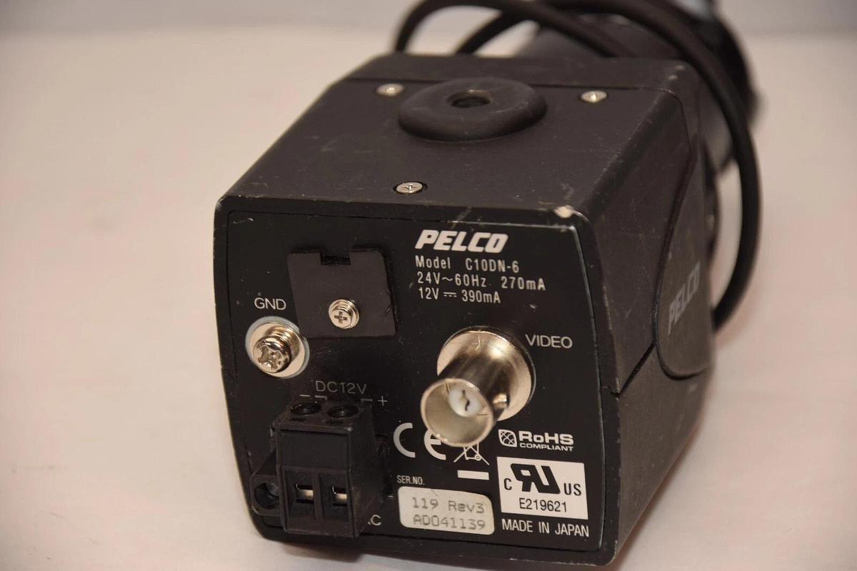 Used Pelco Ultria Hi-Res C10DN-6  Day/Night Security Camera CCTV with 1.8-3.6mm Lens