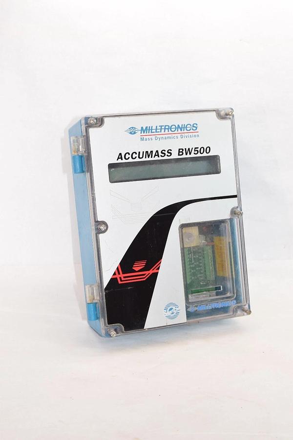 Used MILLTRONICS BW500 24751504-06 100/115/200/230V Accumass Control Module