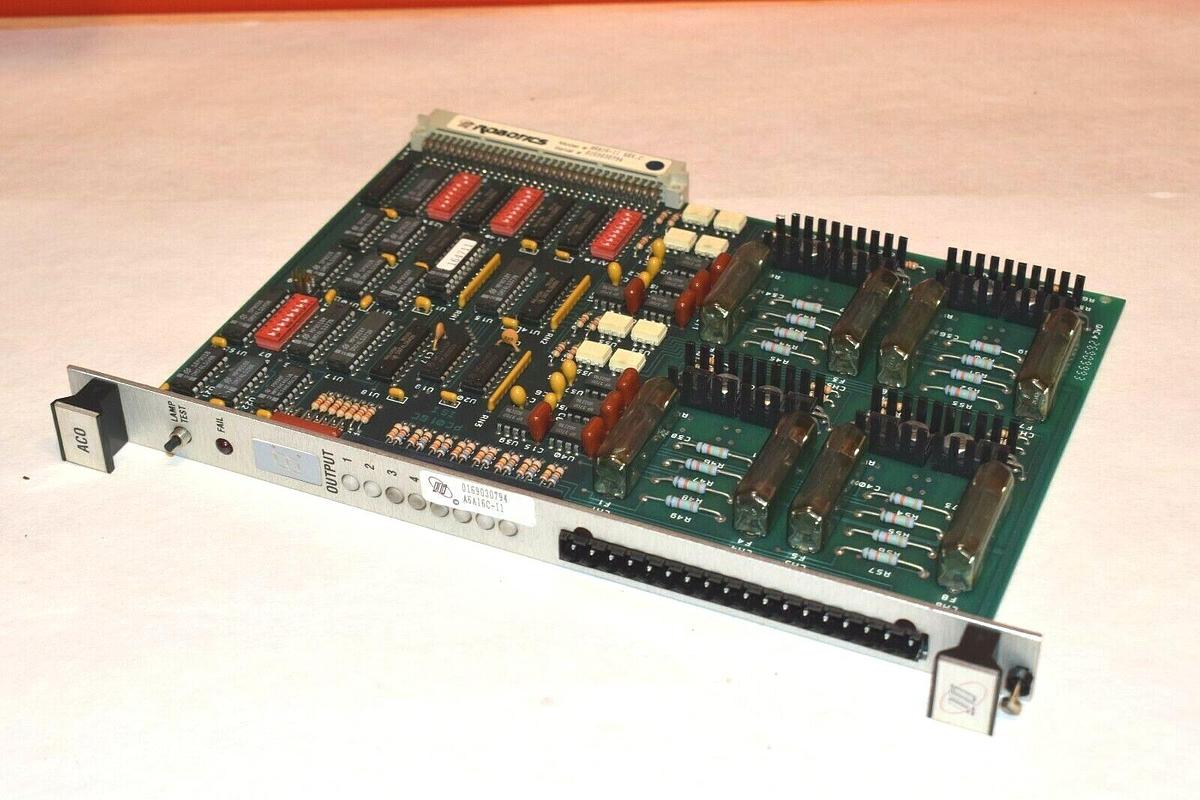 Used ISI ROBOTICS A6A16-1I CIRCUIT BOARD, Card