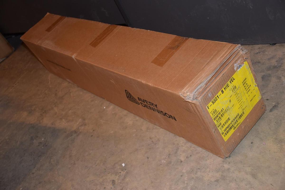 AVERY DENNISON OMNICUBE Reflective YELLOW 0550101A1  50YD 600 Sq Ft T-5501-B 3M