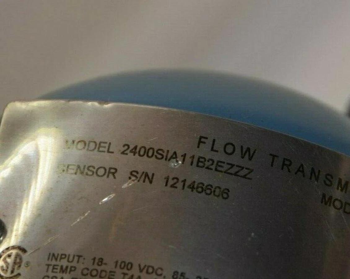 Used Micro Motion 2400SIA11B2EZZZ Mass Flow Transmitter Sensor CMFS010M319N0A2ECZZ