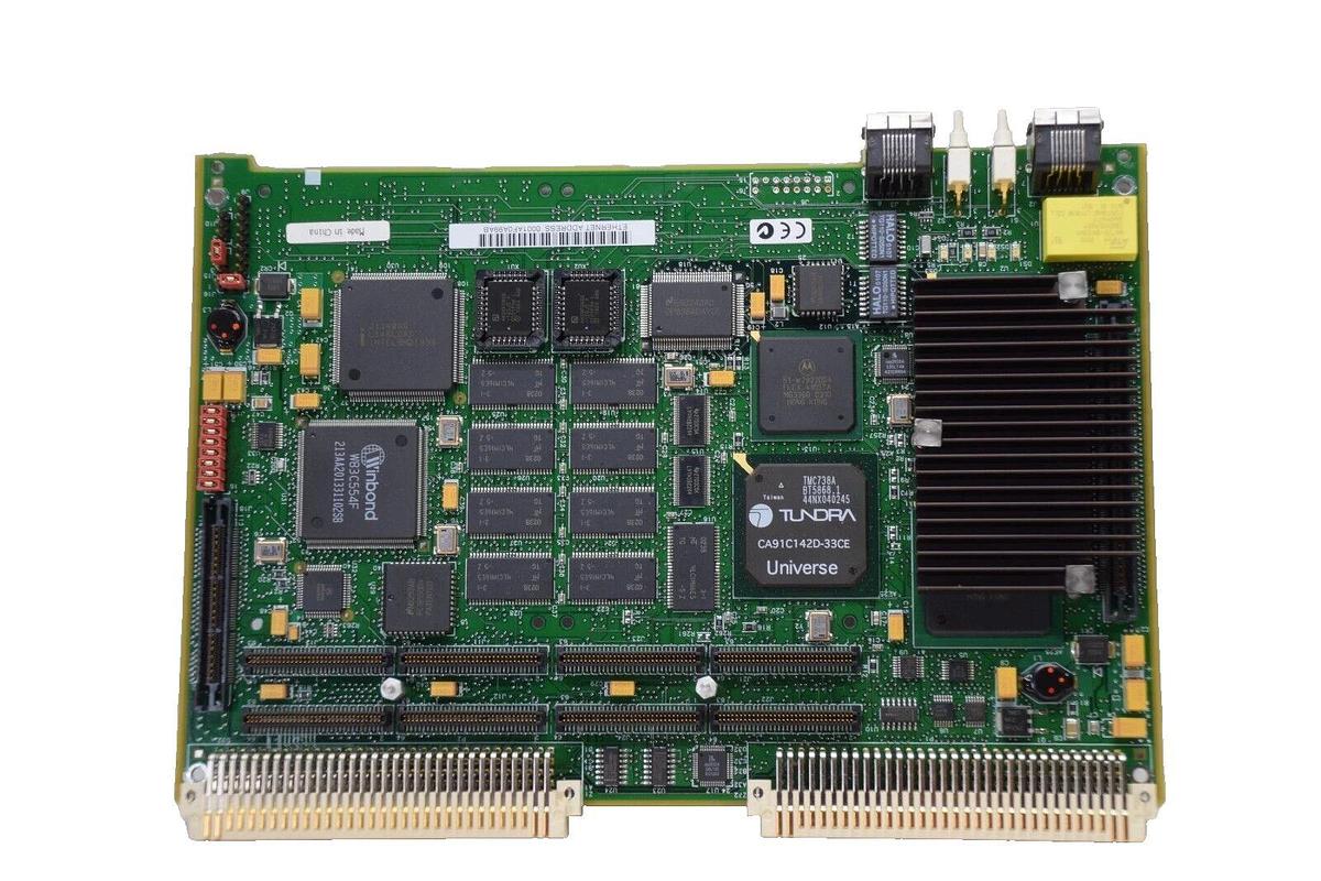 Used MOTOROLA 01-W3345F 22E , 01-W3345F22E 1997 CPU Circuit Board