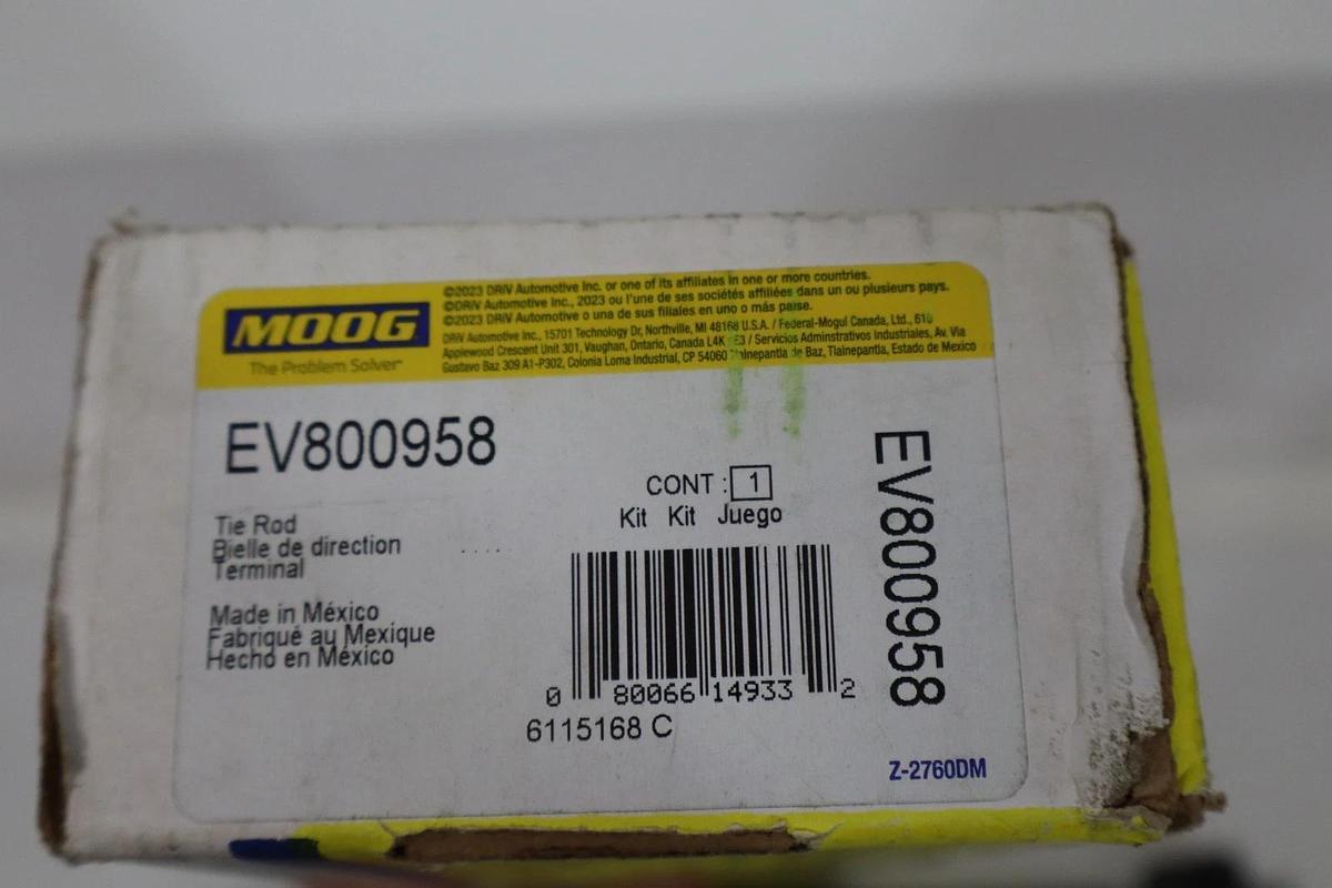 Moog Tie Rod End EV800958 Front Inner 1500 Dodge Ram (New)