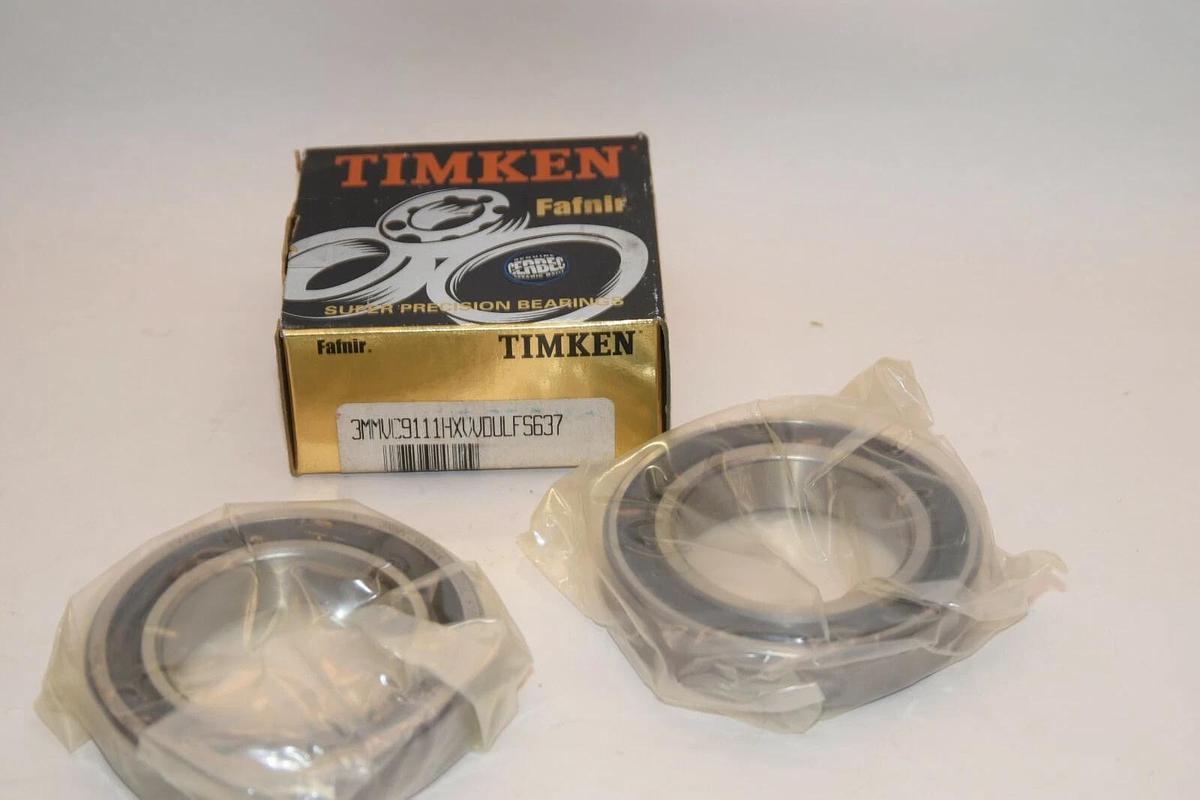 (New) TIMKEN Precision Bearing 3MMVC9111HXVVDULFS637  3MMVC9111HX VV DUL FS637