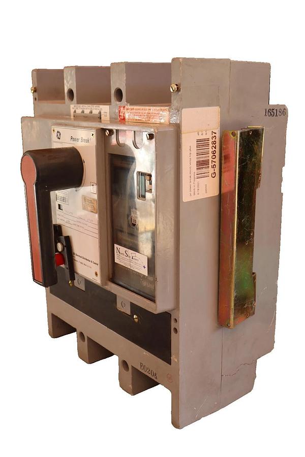 Used GE Power Break Disconnect 1600 Amp 1600A TP1616TTR Plug TR16B1600 C216LSI