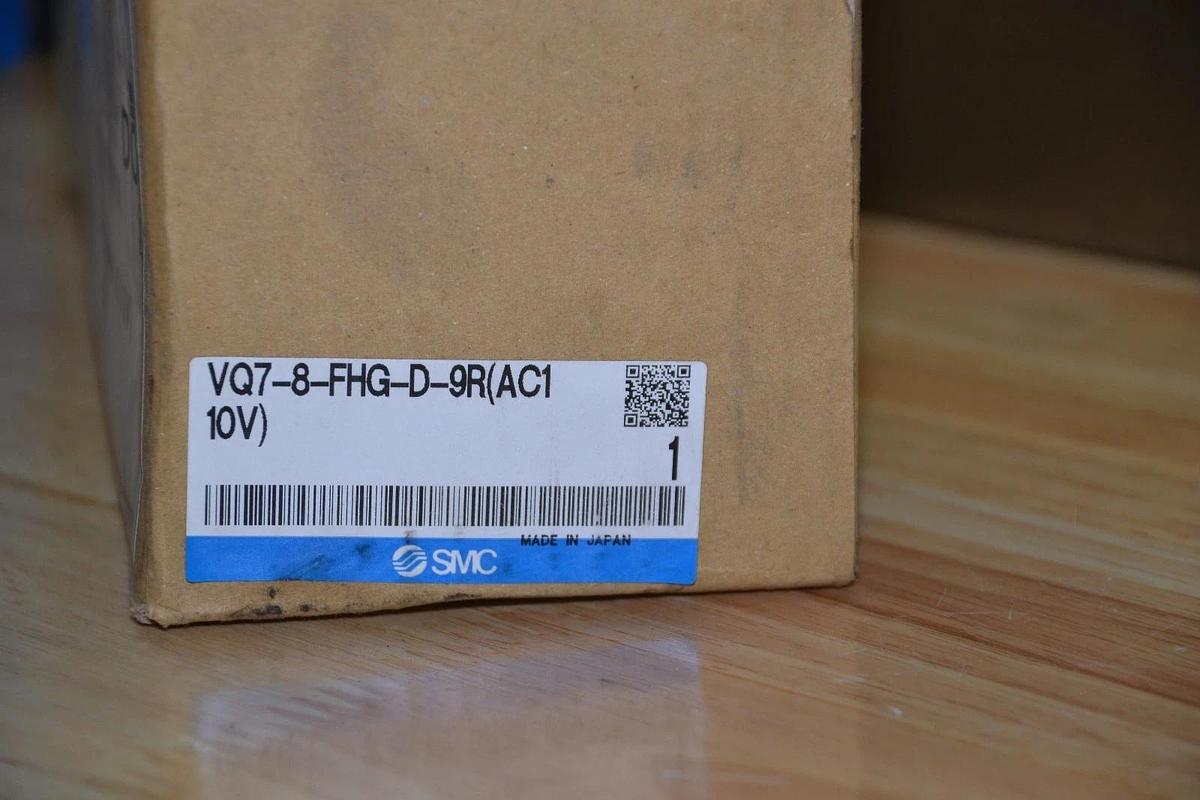 Used SMC VQ7-8-FHG-D-9R  110Vac Pneumatic Solenoid Valve ac1 NEW