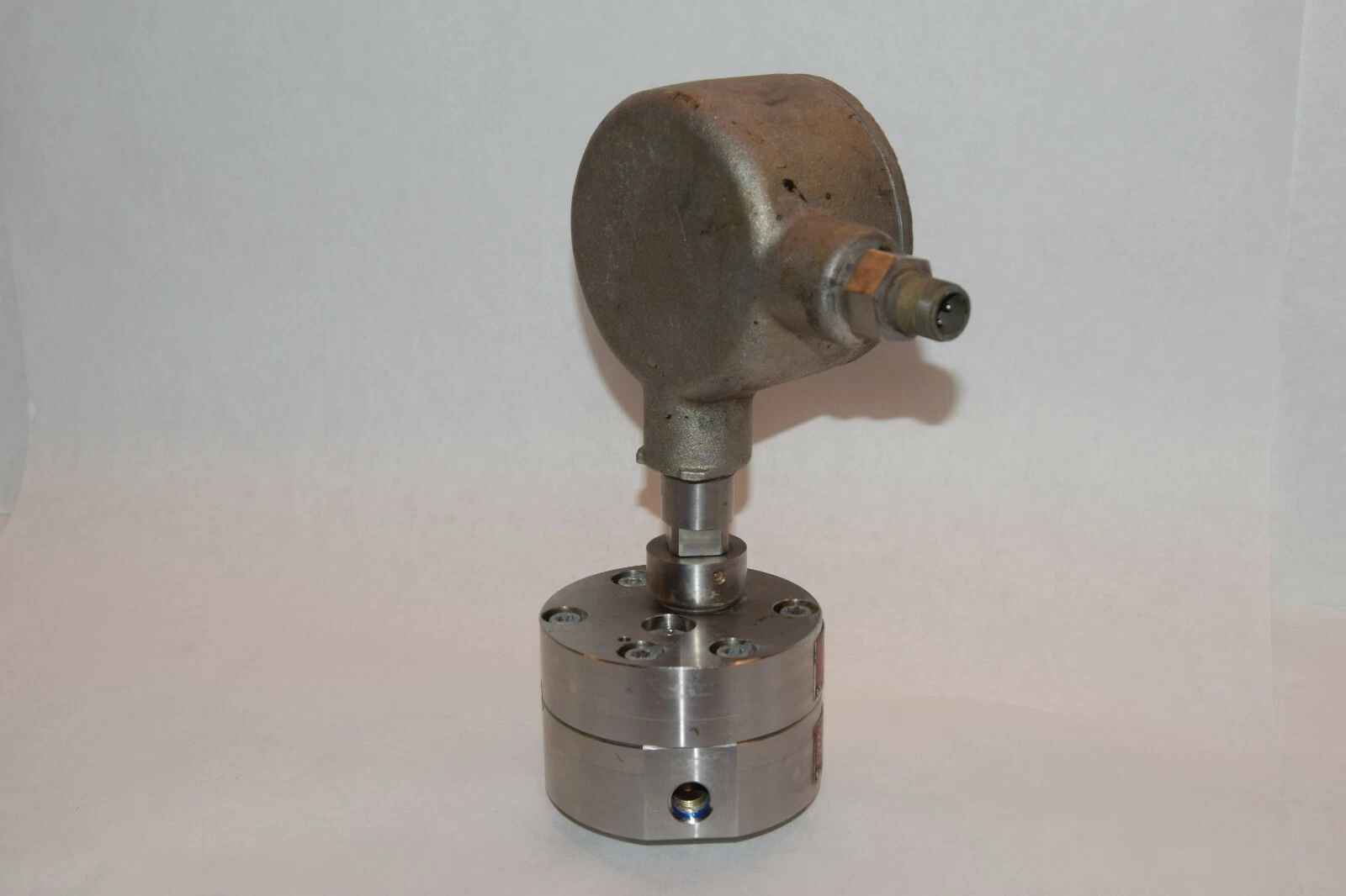 Used AW COMPANY Gear Flow Meter JVS-20KG-25 NPT Geared Flow Meter JVS-20KG-25-NPT