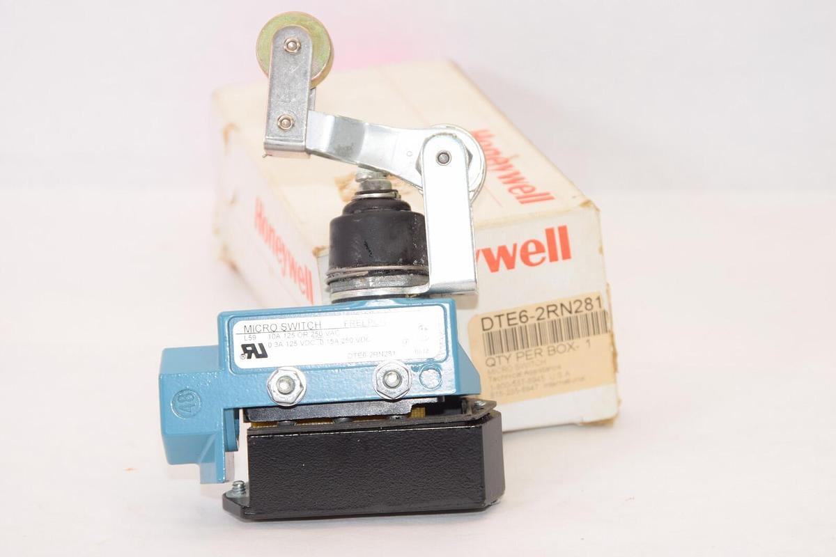 HONEYWELL DTE6-2RN281 DTE62RN281 10A 250Vac Micro Limit Switch (NEW)