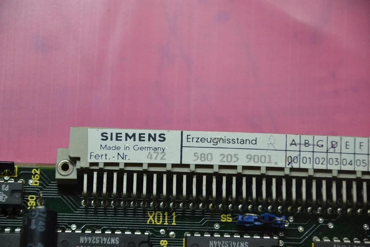 Used Siemens Card  6FX1120-5CA00 6FX1120-5CA00 *AS IS - READ*