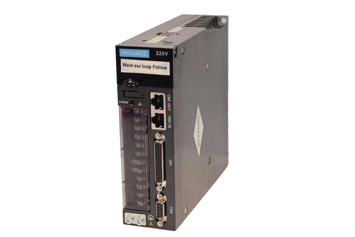 Used INOVANCE 220v IS620NS5R5I IS620NS5R51 Input 200-240V 3ph / 1ph Servo Drive