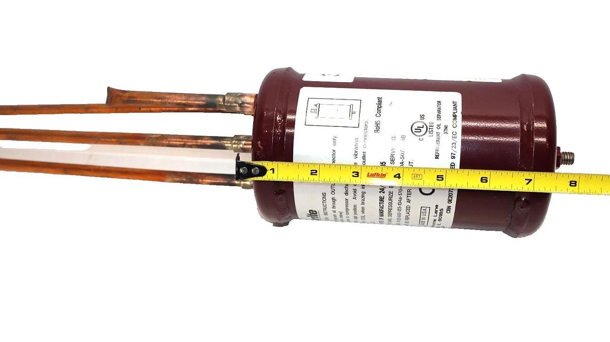 Temprite 900F Refrigerant Oil Separator 15 fl oz 450psig (New)