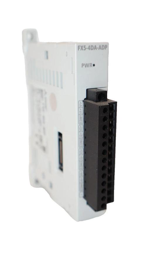 Used Mitsubishi Electric FX5-4DA-ADP , FX54DAADP 24Vdc Programmable Controller