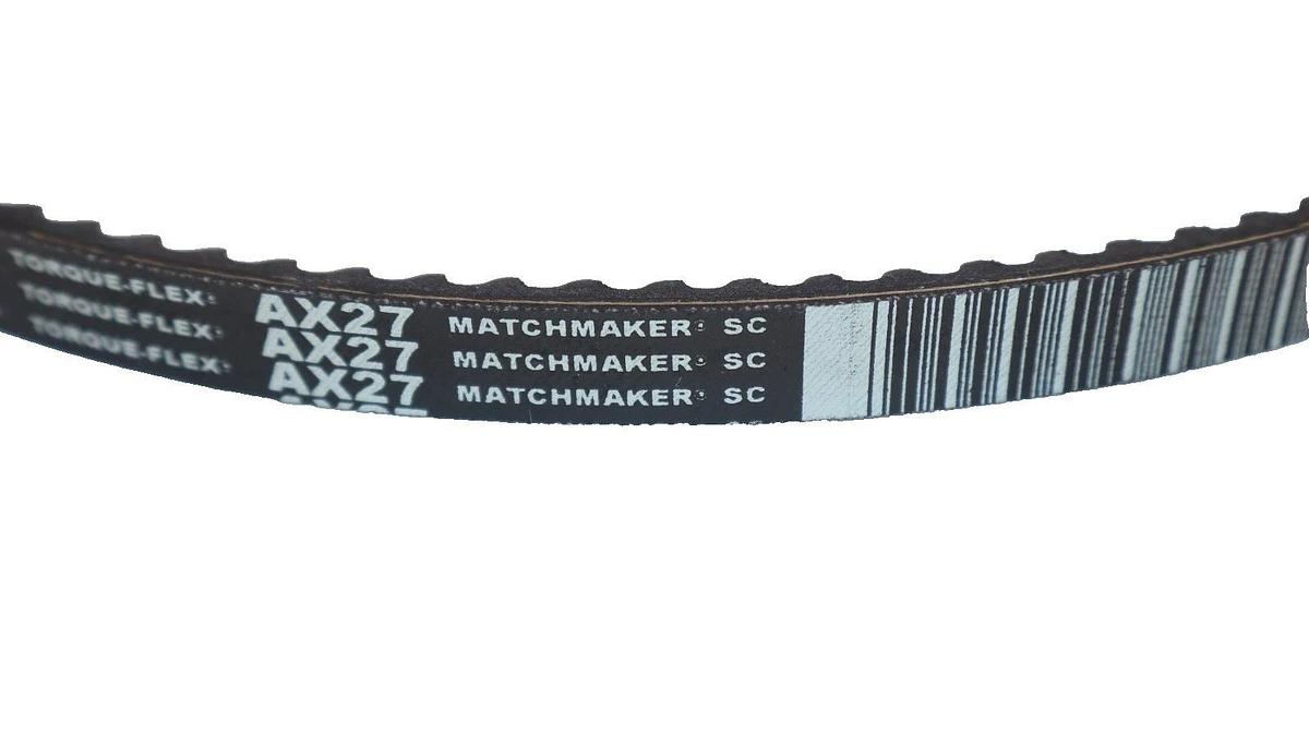 Continental Cogged V-Belt Belt AX27 Torque-Flex Matchmaker SC (Lot of 5 - New)