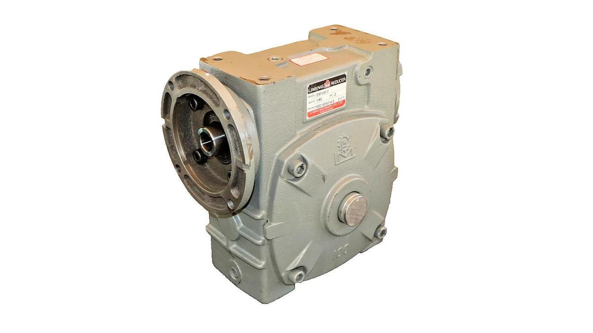 LIMING SPEED REDUCER Gear Box EM100-V 1/80 HP:2 M221B09014-6  21/11 (New)
