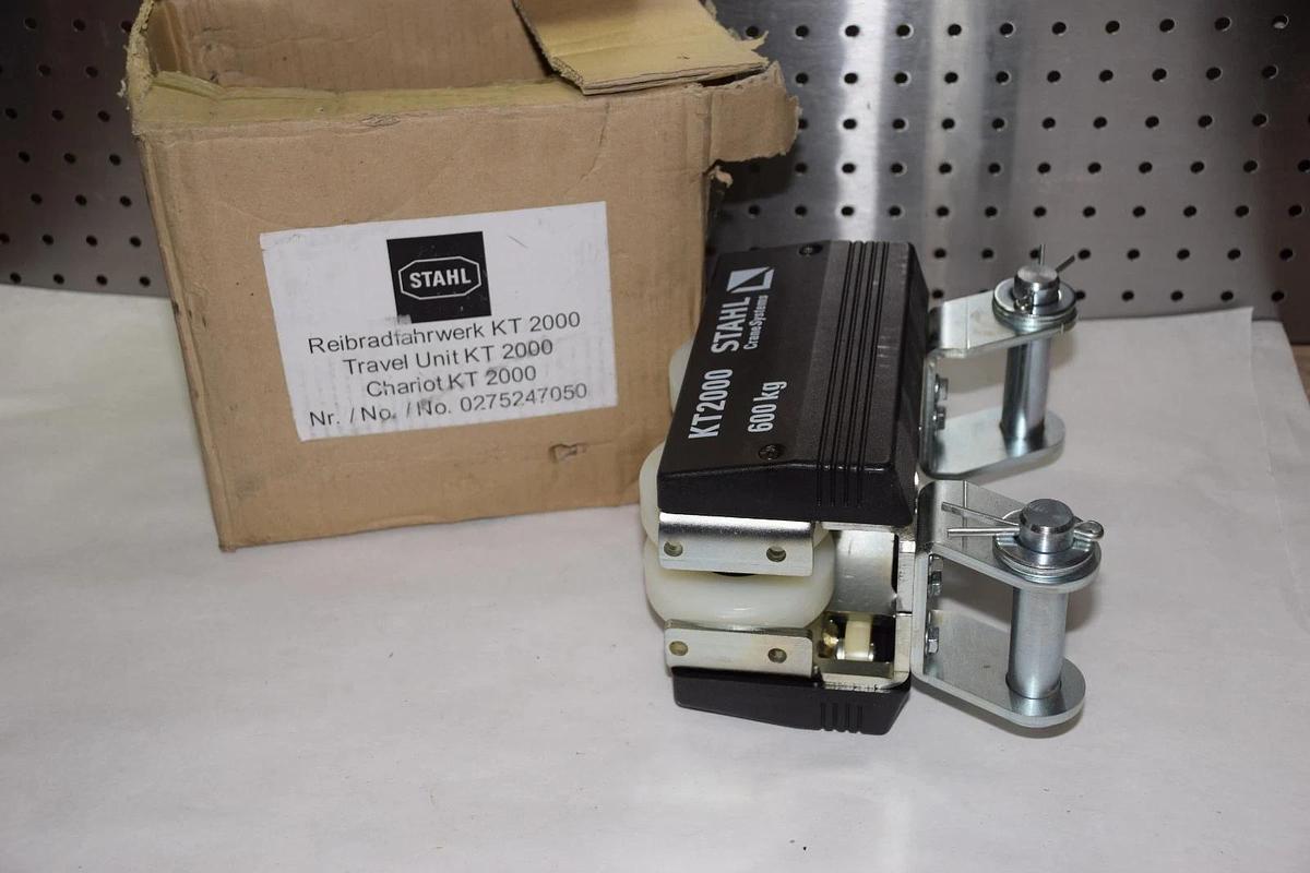 Stahl Crane System Trolley KT2000 600KG  1300Lb Hoist trolley 0275247050 (NEW)