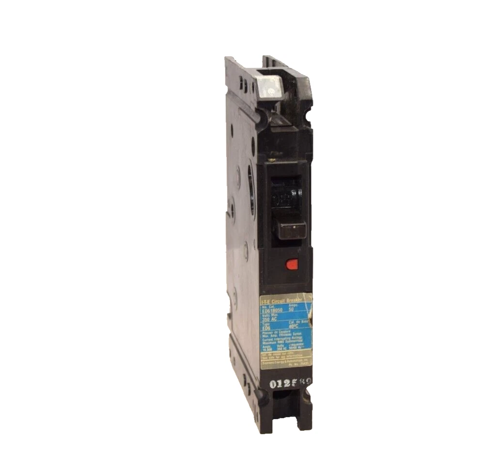 Used I-T-E  ITE ED61B050 50A 50 Amp Single Pole Circuit Breaker