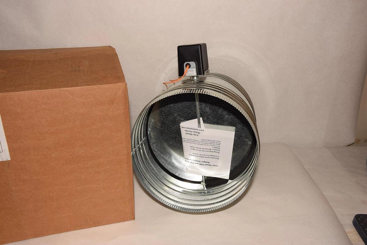 ACME MIAMI 95012 24Vac 12" Power Damper Power Open - Normally Closed N/C (NEW)