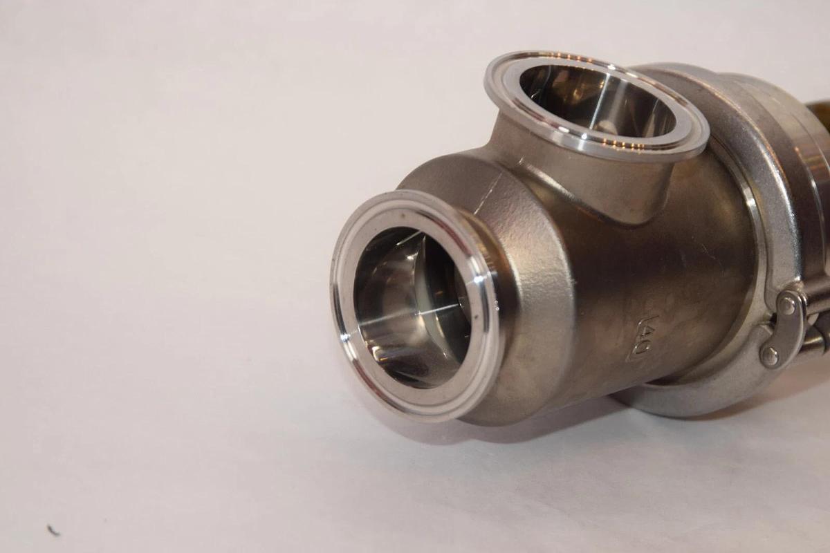 (NEW) 1-3/4" Stainless SS Sanitary Valve