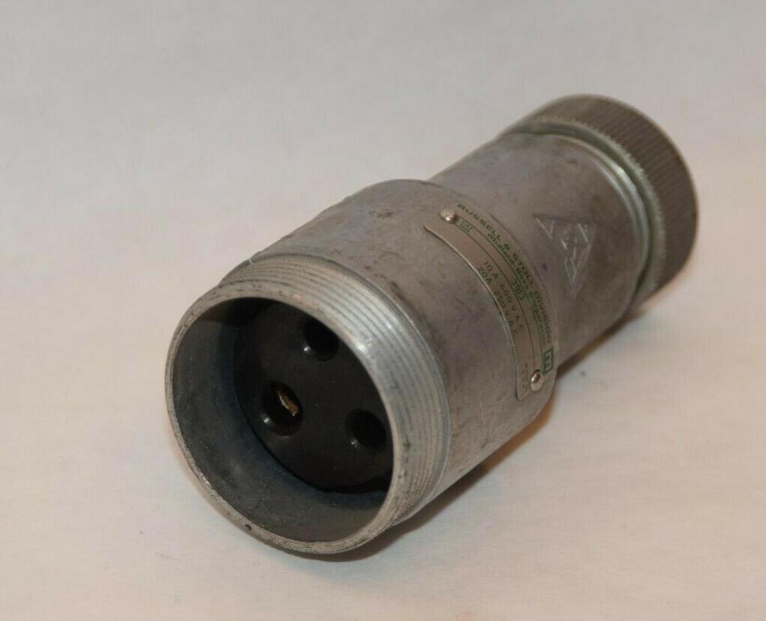 (NEW) RUSSELL & STOLL DIVISION 3913 10A, 600 20A, 250Vac Connector
