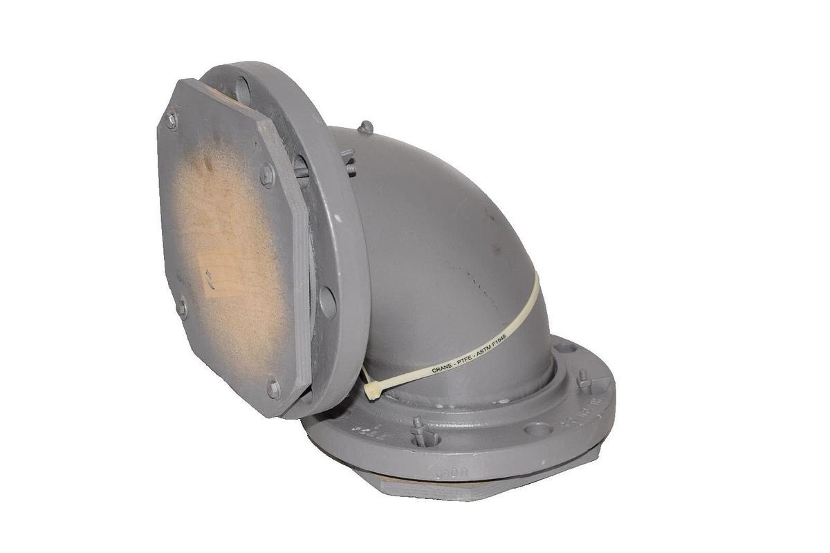Crane 6" Flanged Fitting PTFE ASTM F1545 , A395-150 (New)