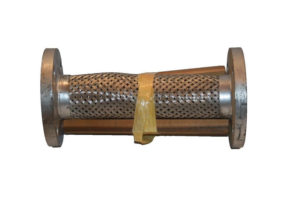 METRAFLEX 2" x 12" Stainless Flex pipe SS pump connection steel flange (NEW)