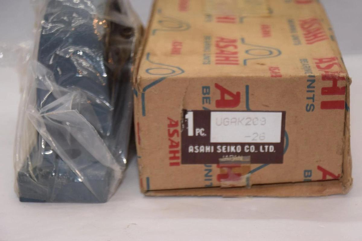 (NEW) ASAHI SEIKO CO. LTD UGAK209-26 Pillow Block Bearing