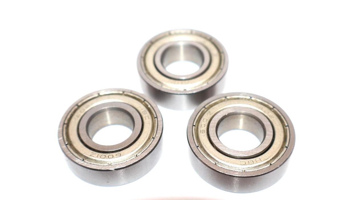 HBC  Shielded Bearing  6001Z , A02 (New - Lot of 3)