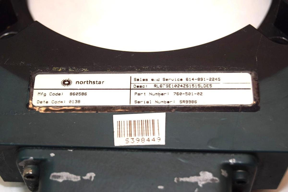 Used Northstar / Danaher Controls 760-501-02 , 4182055 Blower Fan Impeller Assembly