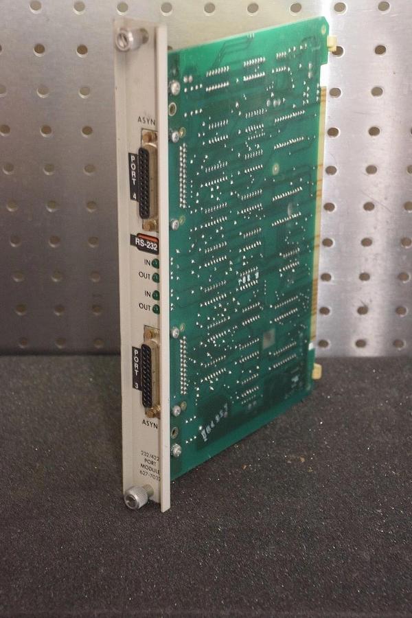 Used HONEYWELL  232/422 PORT MODULE PLC 627-7032 6277032 RS-232