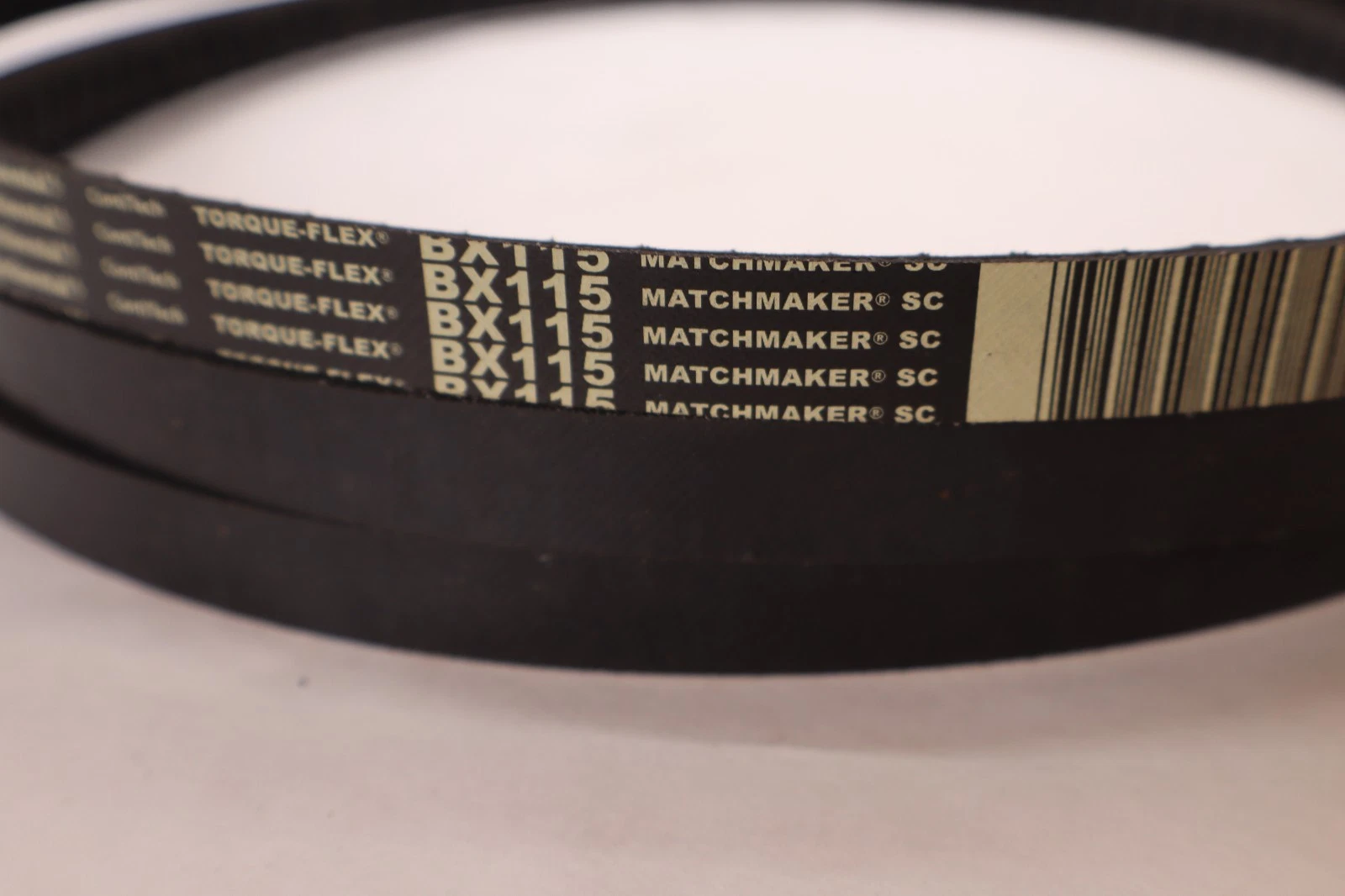 Continental V Belt V-Belt BX115 Torque-Flex Matchmaker SC Cogged VBelt (New)