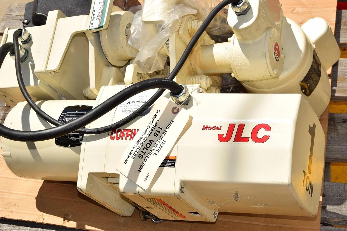 Coffing JLC 1 Ton Electric Hoist w/ Trolley JLCMT2016-1 JLC2016-15-1 115/230 NEW