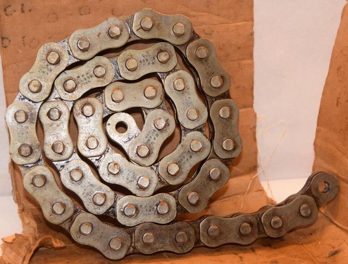 (NEW) REX BL-800 4' Chain Forklift Conveyor Industrial Heavy Duty