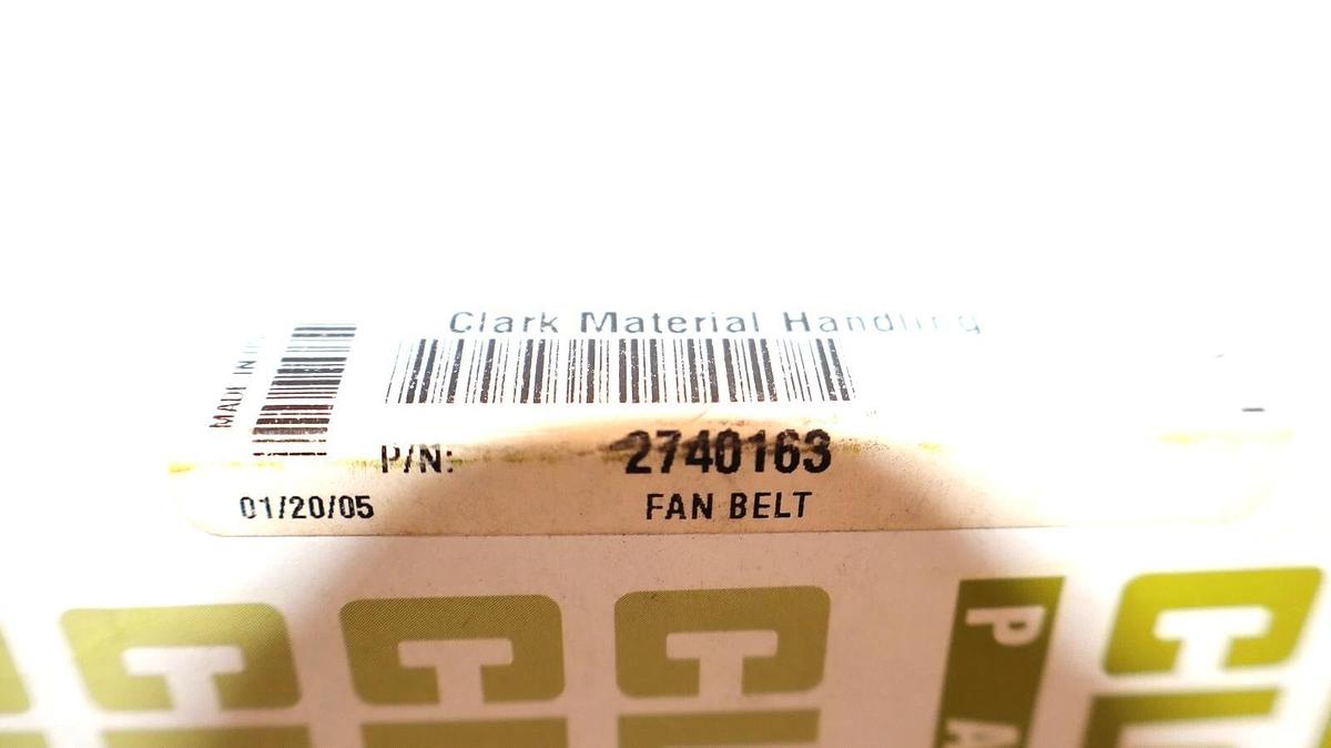 (NEW) CLARK 2740163 , DF 42-9998  Fan V-Belt OEM USA
