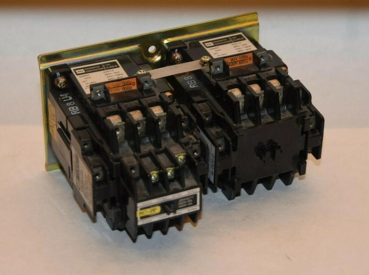 Used (NEW) TOSHIBA CR-20M-S C-20-S 600Vac 90/100V 50/60Hz Coil Magnetic Contactor