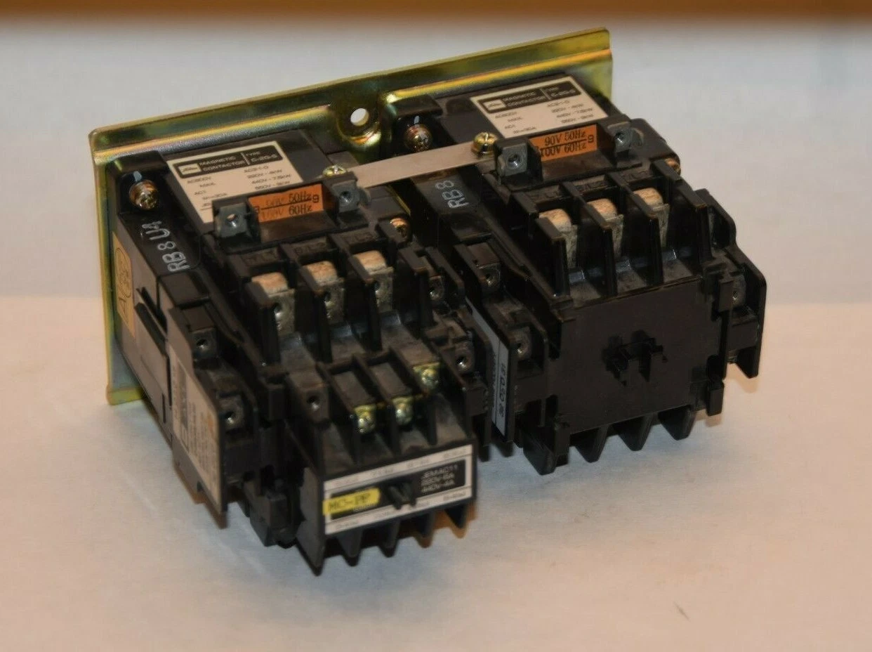 Used (NEW) TOSHIBA CR-20M-S C-20-S 600Vac 90/100V 50/60Hz Coil Magnetic Contactor