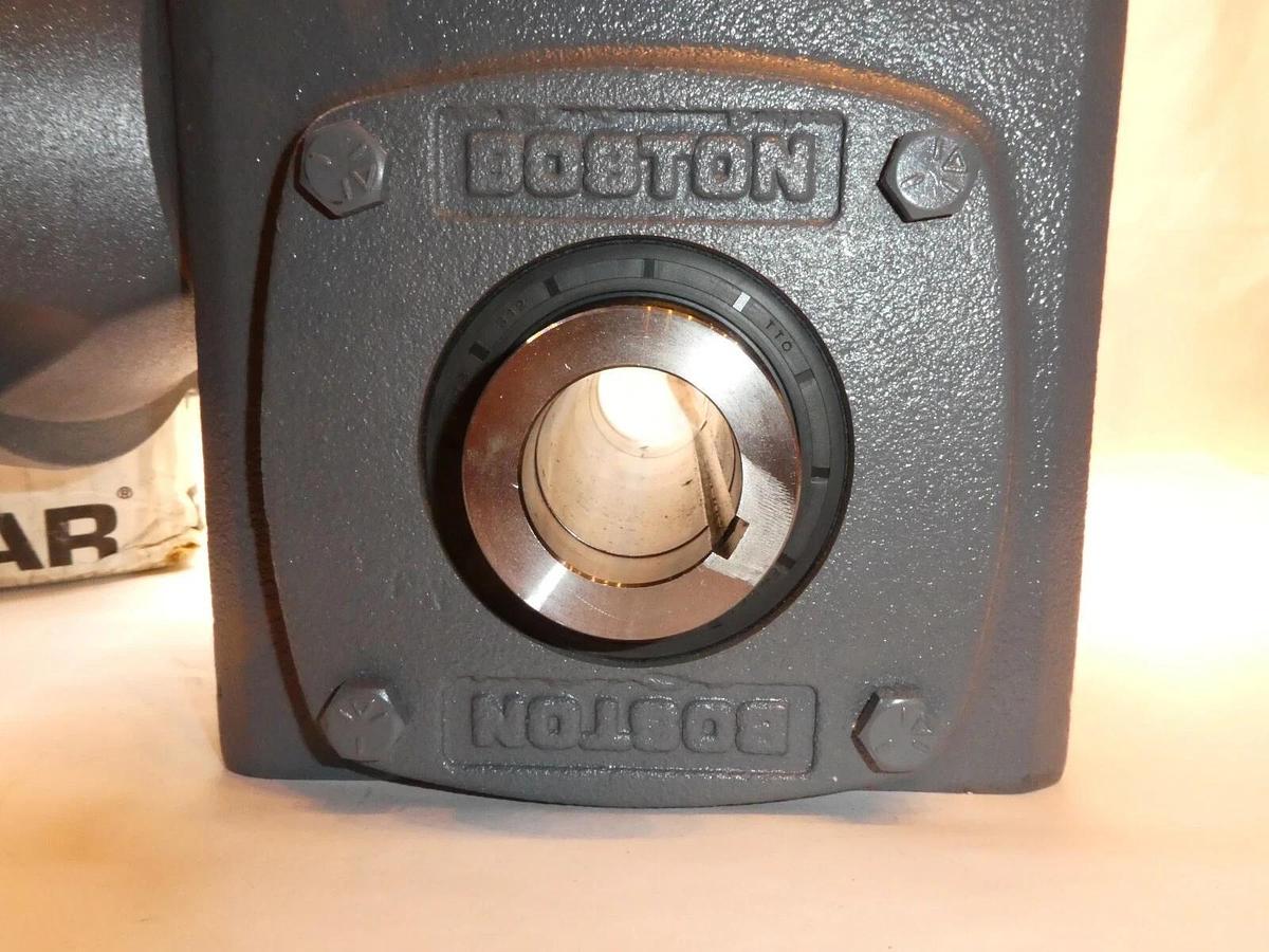 (NEW) BOSTON GEAR HF72425B7HP20 7/8" 1-1/4" 1.55Hp 25:1 Ratio Speed Reducer