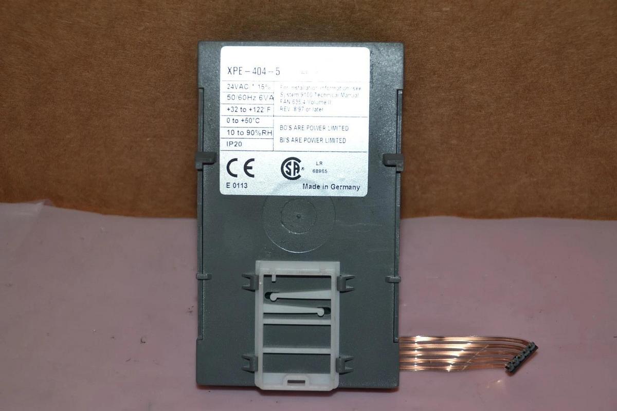 Used METASYS / JOHNSON CONTROLS XPE-404-5 XPE4045 EXPANSION MODULE ANALOG