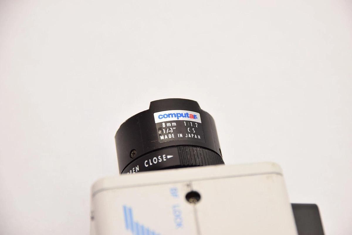 Used AMERICAN DYNAMICS AD730 24V 60Hz CCD Camera With 8mm , 1/2" 1:1.2 Lens