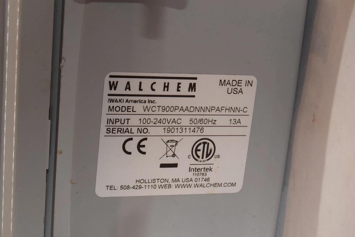 Used Walchem Cooling Tower Controller  WCT900PAADNNNPAFHNN-C 100-240Vac 13A USA