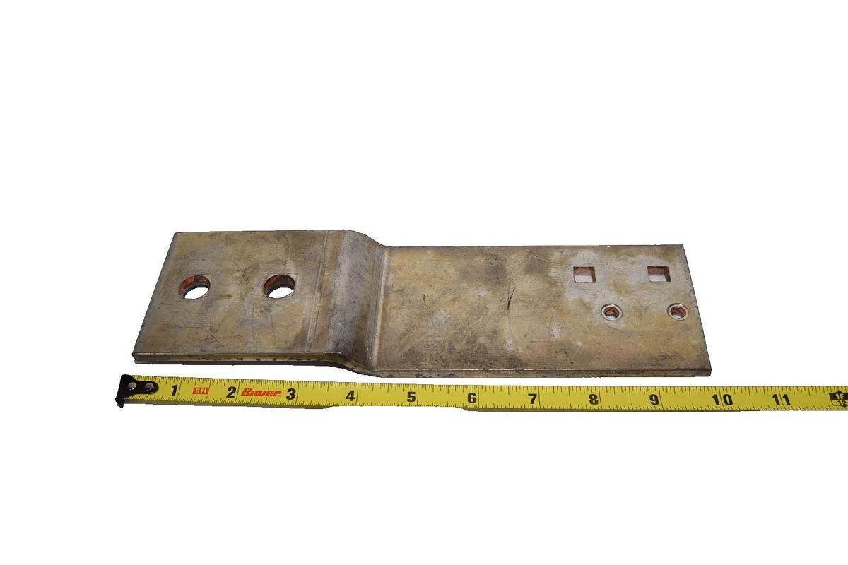 Used Buss Bar 10" x 3" x 1/4" Copper