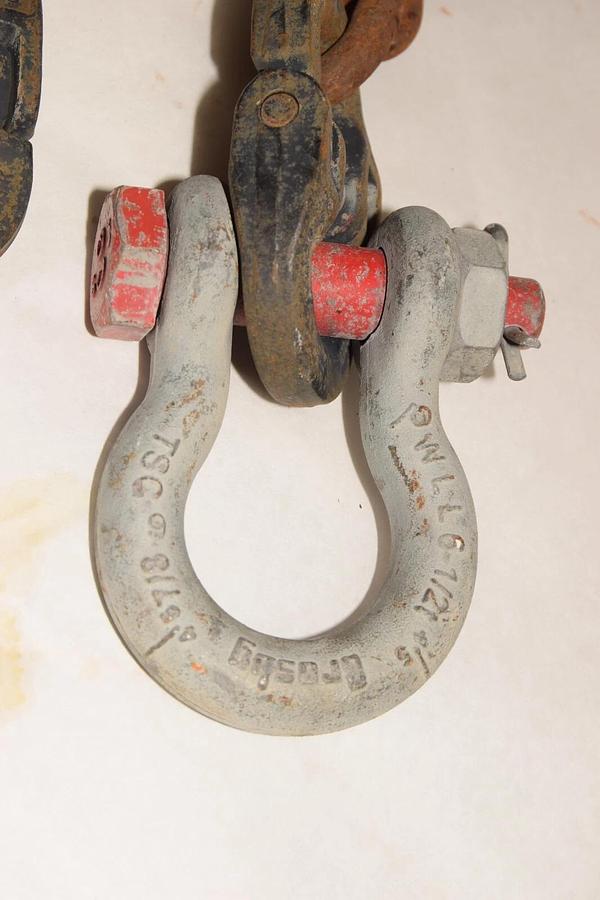 Used 1/2" Crosby Chain Sling 36" CW13-10 U1TK CW 13-10 TSC 7/8 Crosby