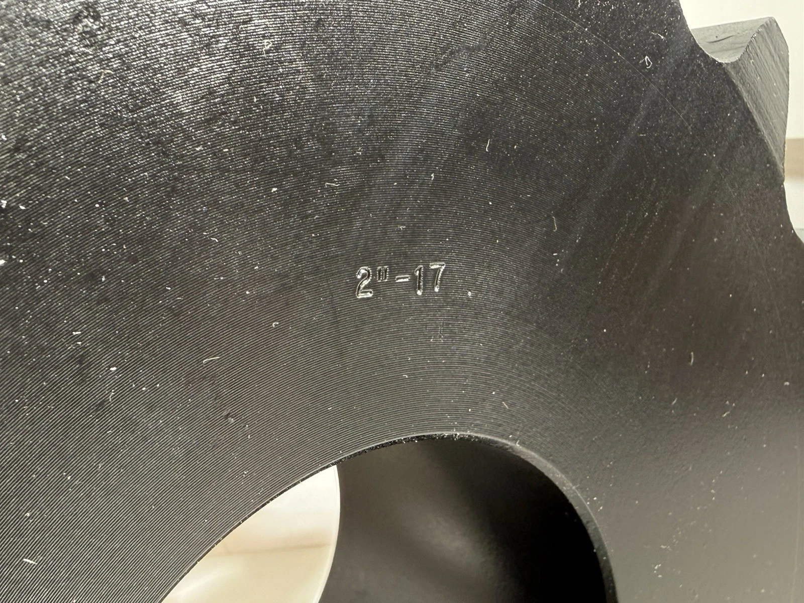 Dual Sprocket 2"-17 2769 17 Tooth 11-5/8" OD 3-15/16" Bore 3-1/2" Width New