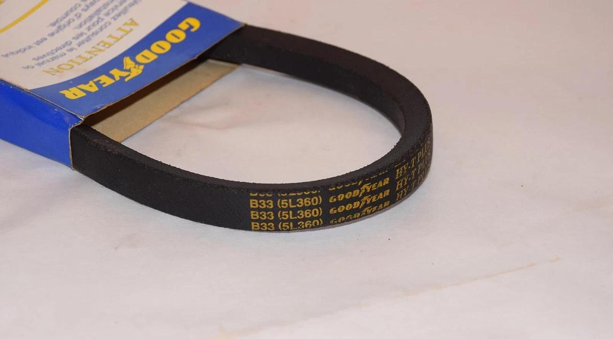 GOODYEAR V-Belt Belt B33 5L360 Hy-T Plus Matchmaker (NEW - Lot of 2)