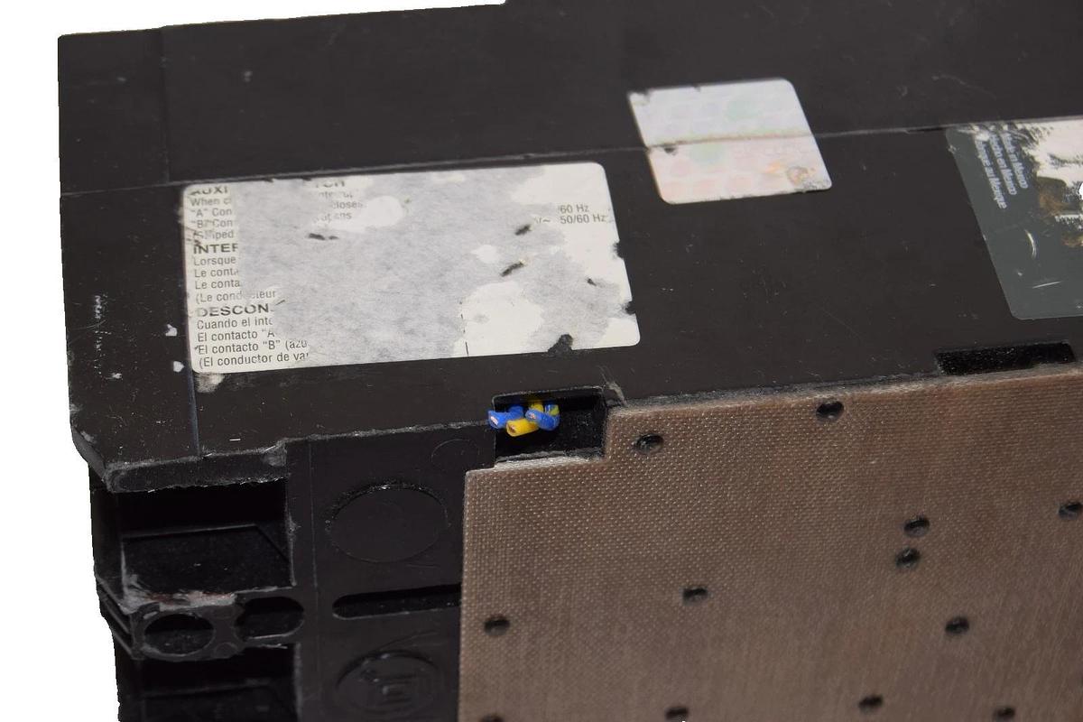 Used Square D 250A Circuit Breaker 0W6129A KH 250 Amp 3 Pole