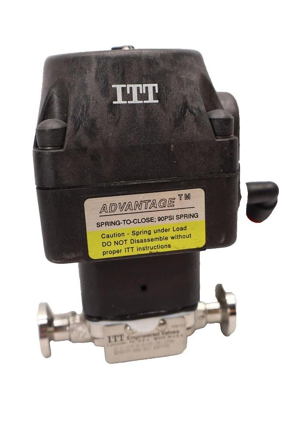 Used ITT Advantage .5-C-419-6-2-R2-36-A206 90psi Spring Pneumatic Valve