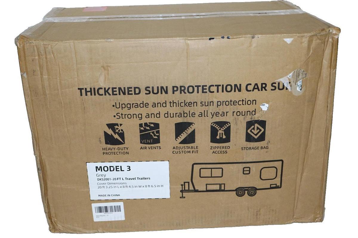 DikaSun 20' RV Travel Trailer Cover DKS2001-20 DKS2001-20FT Model 3 (New)