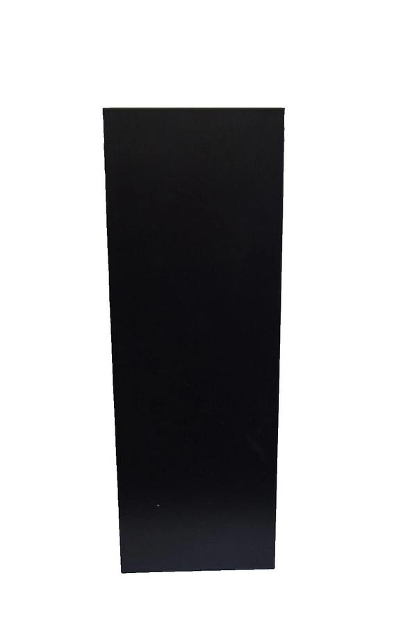 (NEW) QUALARC WF-VACMB Large Capacity Galvanized Steel Locking Mailbox Black