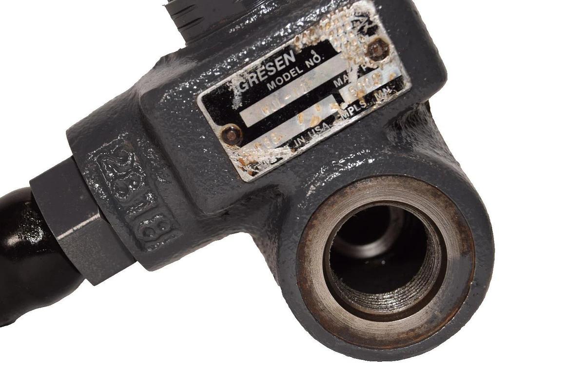 Used Gresen WJL-10 , WJL10 Relief Valve